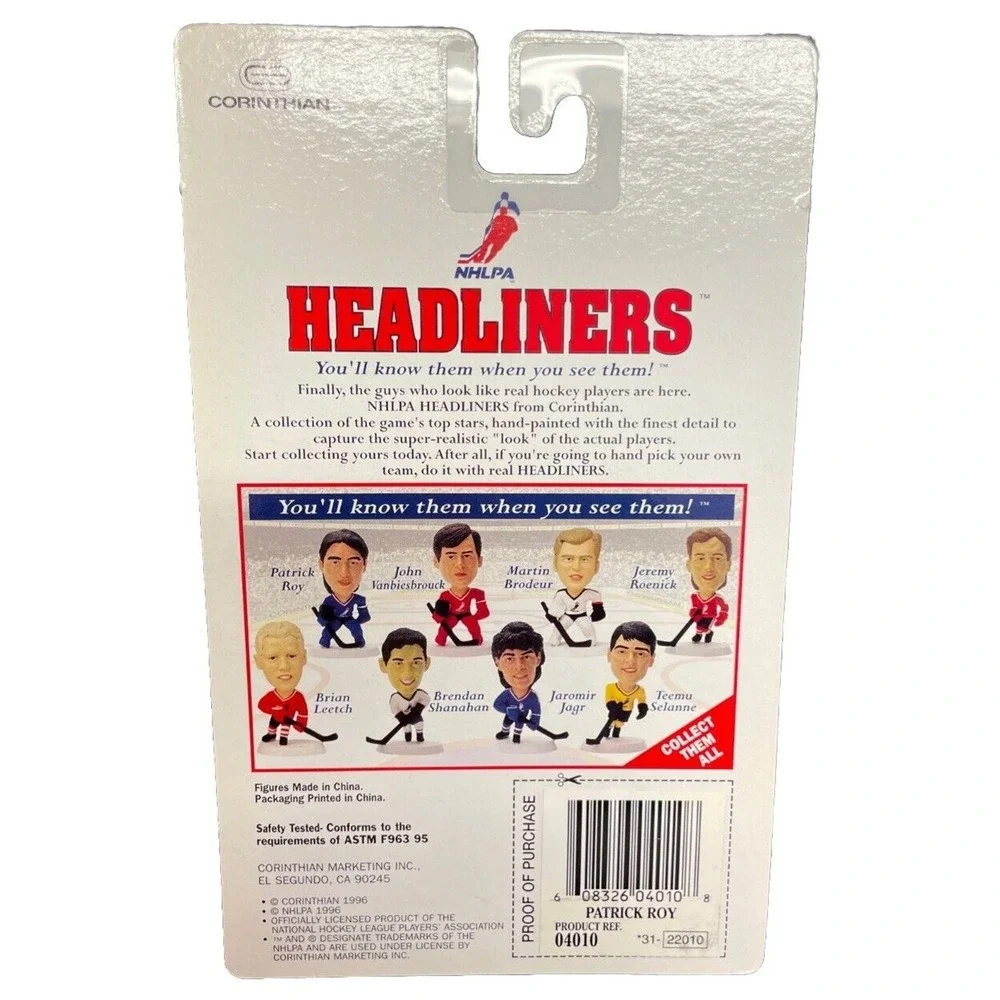 Patrick‎ Roy NHL Headliners Signature Series Figure
